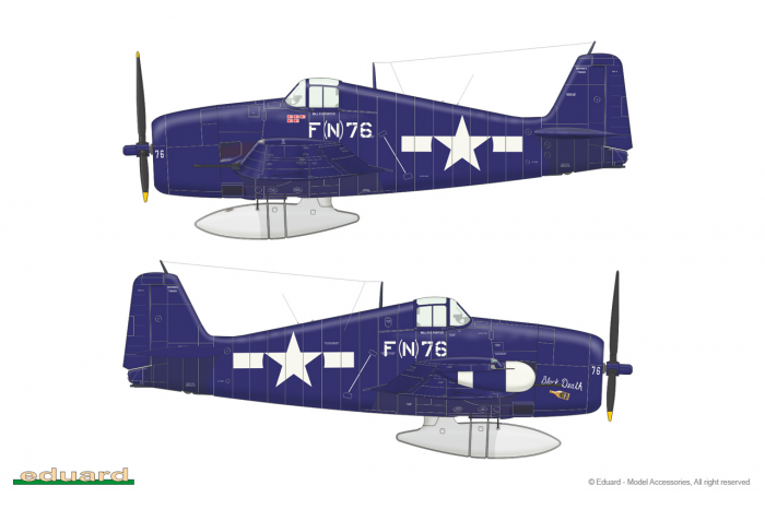 F6F-5N Nightfighter 1:72 - 7434