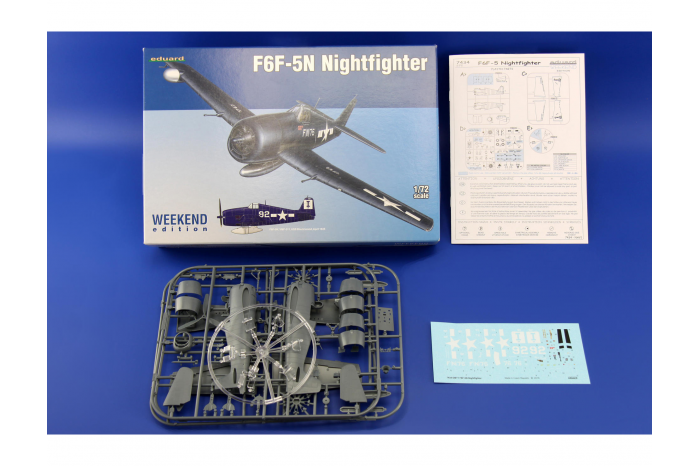 F6F-5N Nightfighter 1:72 - 7434