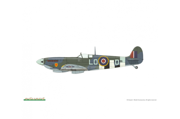Spitfire Mk. IXc pozdní verze 1:72 - 70121