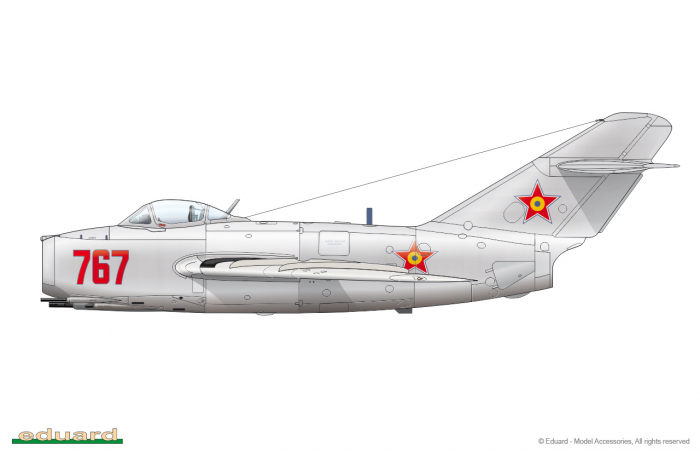 MiG-15 1:72 - 7057