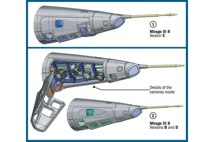 Model Kit letadlo 2510 - MIRAGE III E/R (1:32)