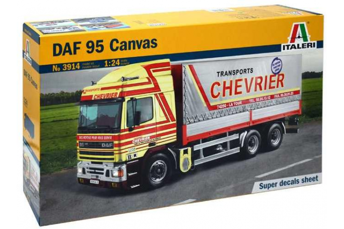Model Kit auto 3914 - DAF 95 CANVAS (1:24)