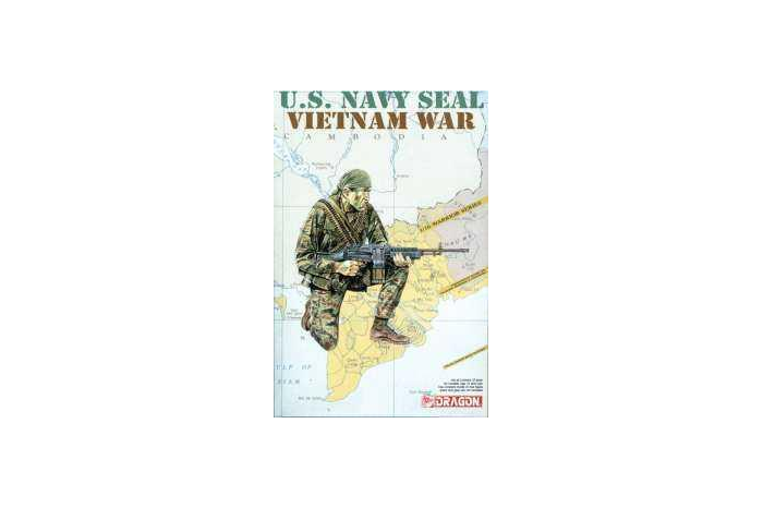 Model Kit figurky 1607 - U.S.NAVY SEAL, VIETNAM WAR (1:16)