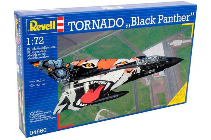 Plastic ModelKit letadlo 04660 - Tornado "Black Panther" (1:72)